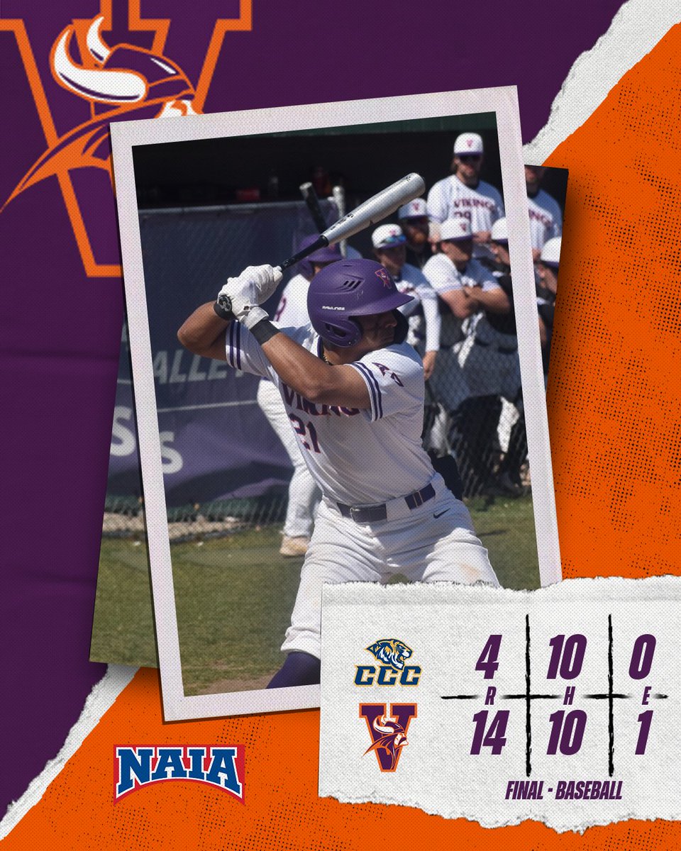 Final! <a href="/BaseballValley/">Missouri Valley College Baseball</a>  top Central Christian! #valleywillroll