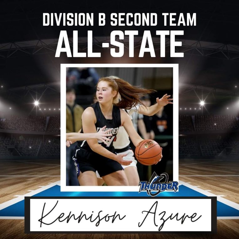 Congrats Kennison Azure, 2nd Team All State selection! <a href="/kennison_azure/">Kennison Azure</a>