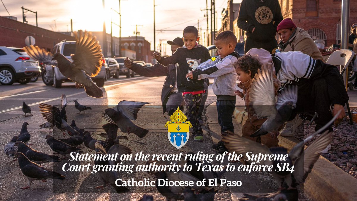 Click here to read the statement on the current ruling on SB4 elpasodiocese.org/statement-on-s… @BishopSeitz @HopeBorder @EstrelladelPaso