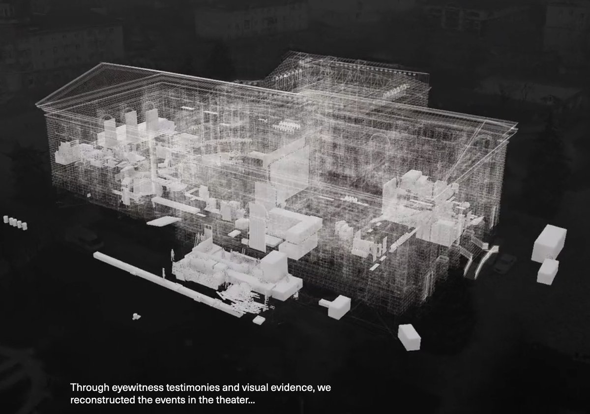 Svitlana Matviyenko (@svitlanax) on Twitter photo My essay "Terror Environment" for <a href="/CST_echo/">Center for Spatial Technologies</a>'s investigative project on the RU attack on the Mariupol Theater:
terror proliferated beyond the bombing by opening unlimited possibilities for violence and suppression in the temporarily occupied #Mariupol
theater.spatialtech.info/en/essays/terr… My essay "Terror Environment" for <a href="/CST_echo/">Center for Spatial Technologies</a>'s investigative project on the RU attack on the Mariupol Theater:
terror proliferated beyond the bombing by opening unlimited possibilities for violence and suppression in the temporarily occupied #Mariupol
theater.spatialtech.info/en/essays/terr…