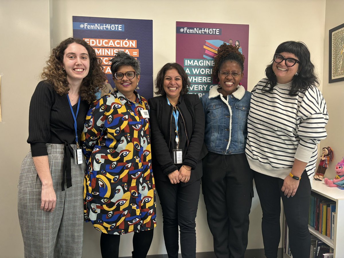 Our favourite kind of meetings? Feminist ones! Today we met with Mangiaa, Lalis & Sachini from @Resurj. Resurj is a powerful Global-South led transnational feminist alliance. We are grateful for their trailblazing work in nurturing solidarity & sharing power ⚡️ @antaraganguli