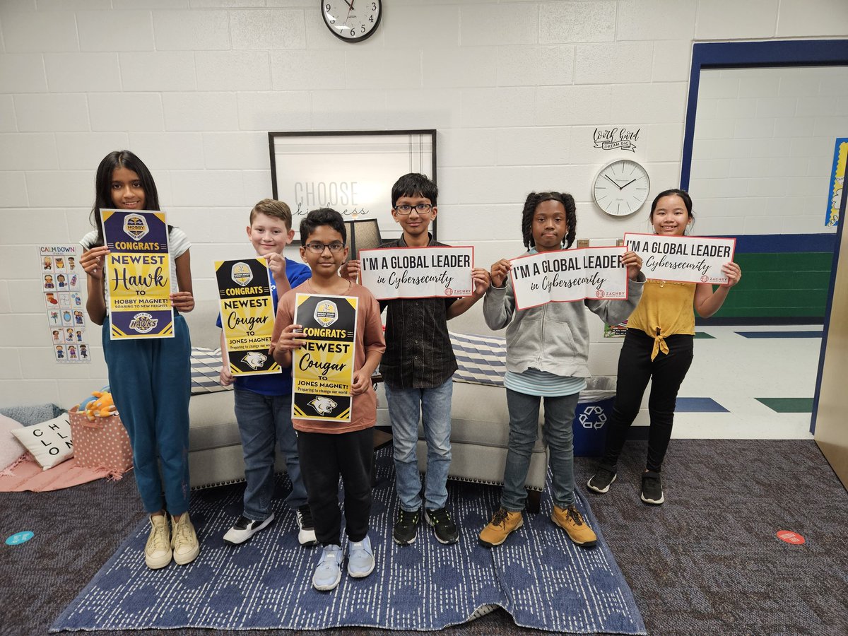 Julia Styer (@jharrisstyer) on Twitter photo Congratulations to our 5th graders who were accepted into our NISD Magnet Schools. Trailblazers... We blaze the way!
<a href="/NISDTomlinson/">Tomlinson Elementary School</a> <a href="/NISDCounseling/">NISD Counseling</a> <a href="/NISDZachryMag/">Zachry Magnet School</a> <a href="/NISD/">Northside ISD</a>
<a href="/NISDHobbyHealth/">@NISDHobbyHealth</a>
<a href="/NISDJonesSTEM/">Anson Jones Magnet School</a> Congratulations to our 5th graders who were accepted into our NISD Magnet Schools. Trailblazers... We blaze the way!
<a href="/NISDTomlinson/">Tomlinson Elementary School</a> <a href="/NISDCounseling/">NISD Counseling</a> <a href="/NISDZachryMag/">Zachry Magnet School</a> <a href="/NISD/">Northside ISD</a>
<a href="/NISDHobbyHealth/">@NISDHobbyHealth</a>
<a href="/NISDJonesSTEM/">Anson Jones Magnet School</a>