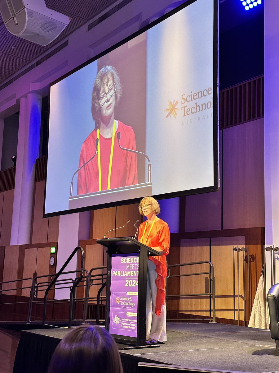It’s day one of @ScienceAU’s Science Meets Parliament #SMP2024 ! I’m going to live tweet all the hot takeaways I hear around the room today. A thread 🧵 👇 1/n 📷 Acting CEO Dr Sandra Gardam opens today, following a Welcome to Country from Ngunnawal custodian Serena Williams