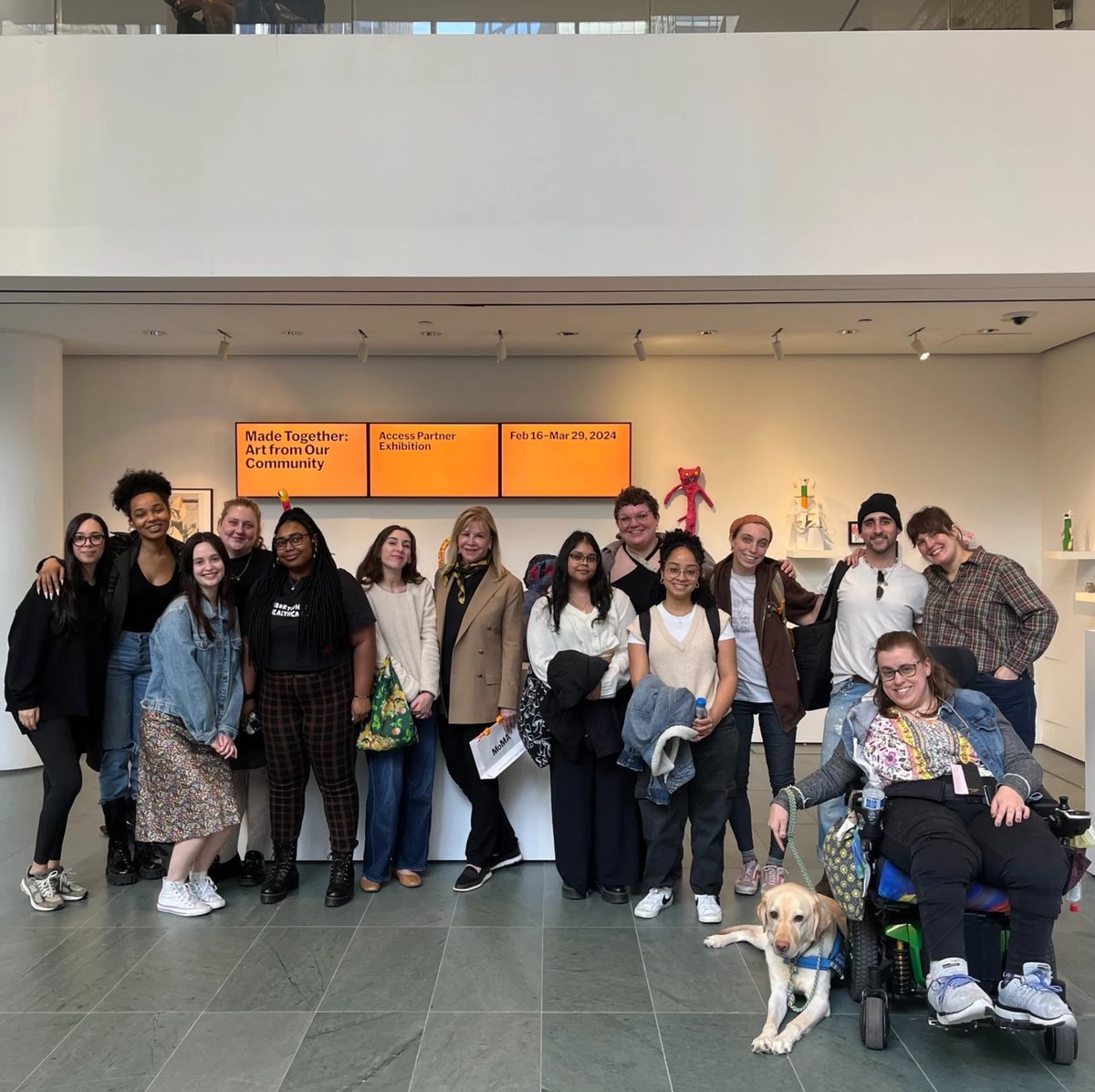 Last week, MPS Art Therapy students from Val Sereno’s Community Access class visited #MoMA's Access Programs and Initiatives, providing both art therapists and museum educators an important opportunity to learn from one another about community programming. link.sva.edu/4aedi3i