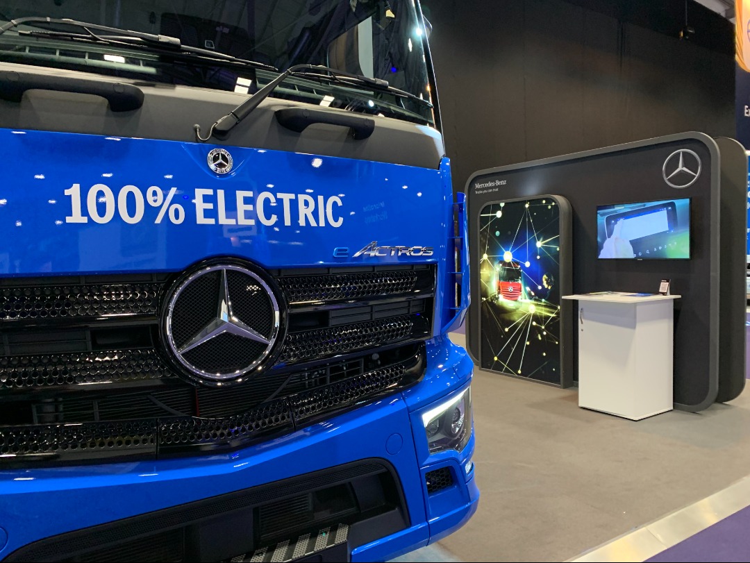 We’re ready to talk all things digital @Microlise Transport Conference. Come & chat with our digital specialists on our stand and learn about the latest innovations to our connectivity services. Plus, get up close and personal with the eActros 400. #innovation #Microlise