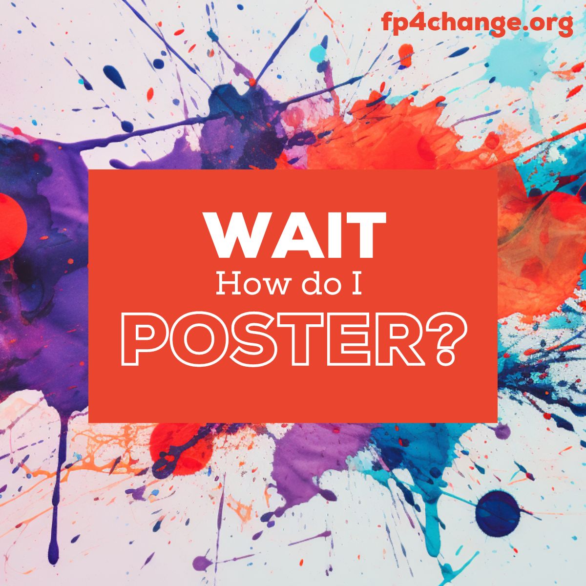 Are you new to creating a research poster — yet eager to win of our $3,000 in prizes? Not to worry: we've got you. Just last week, we ran a live poster-info-session and recorded it for you here. View the video: buff.ly/43wP1U7 #FP4Change2024 #WeDare