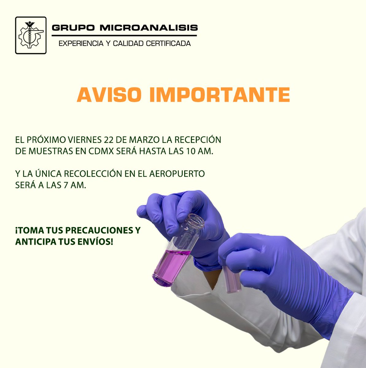 microanalisis's tweet photo. ⚠️Aviso de horario especial⚠️ https://t.co/TKmYRhg2yi