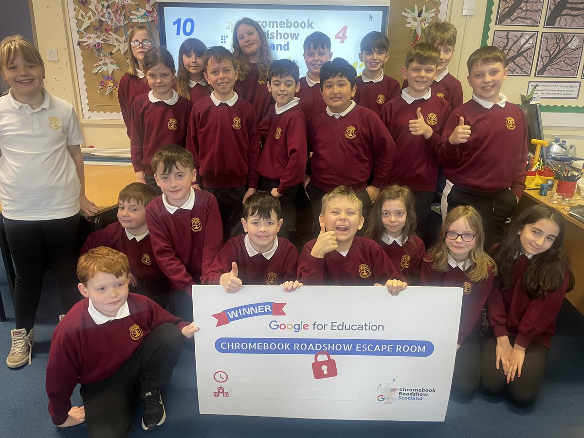 SYPrimary's tweet photo. Today we welcomed Niall from Digitize, representing Google for Education. Using Chromebooks, he guided the children through an interactive session. It was a fantastic chance to learn from an expert and explore the possibilities that technology offers in education. #CNESlearning https://t.co/DbymrRyIys