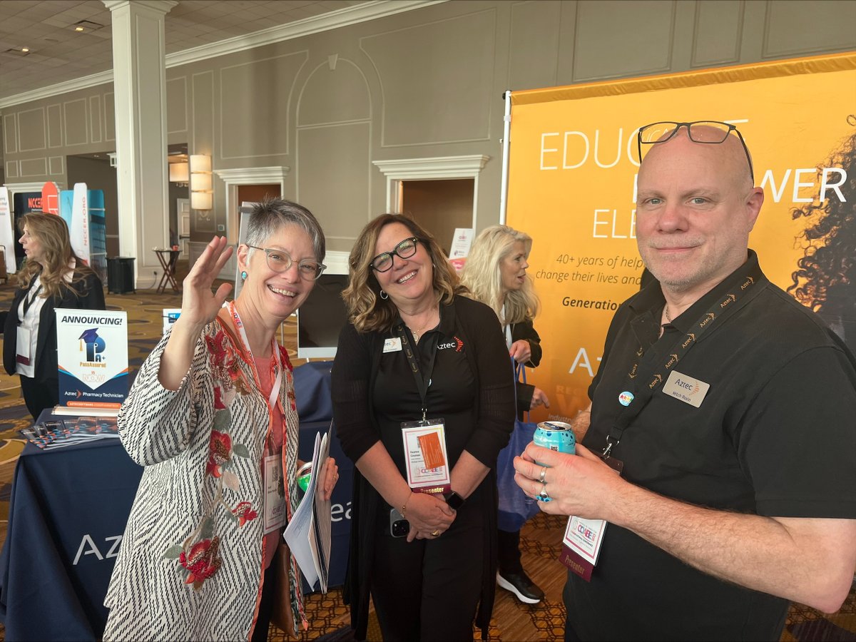 1 MORE DAY to GO! Thanks to everyone who stopped by today! Tomorrow we will be raffling off the BIG PRIZES!

#aztecsoftware #COABE #COABE2024 #EdTech #adulted #adultedu #adulteducation #EducateAndElevate #AdultBasicEducation

@COABEHQ