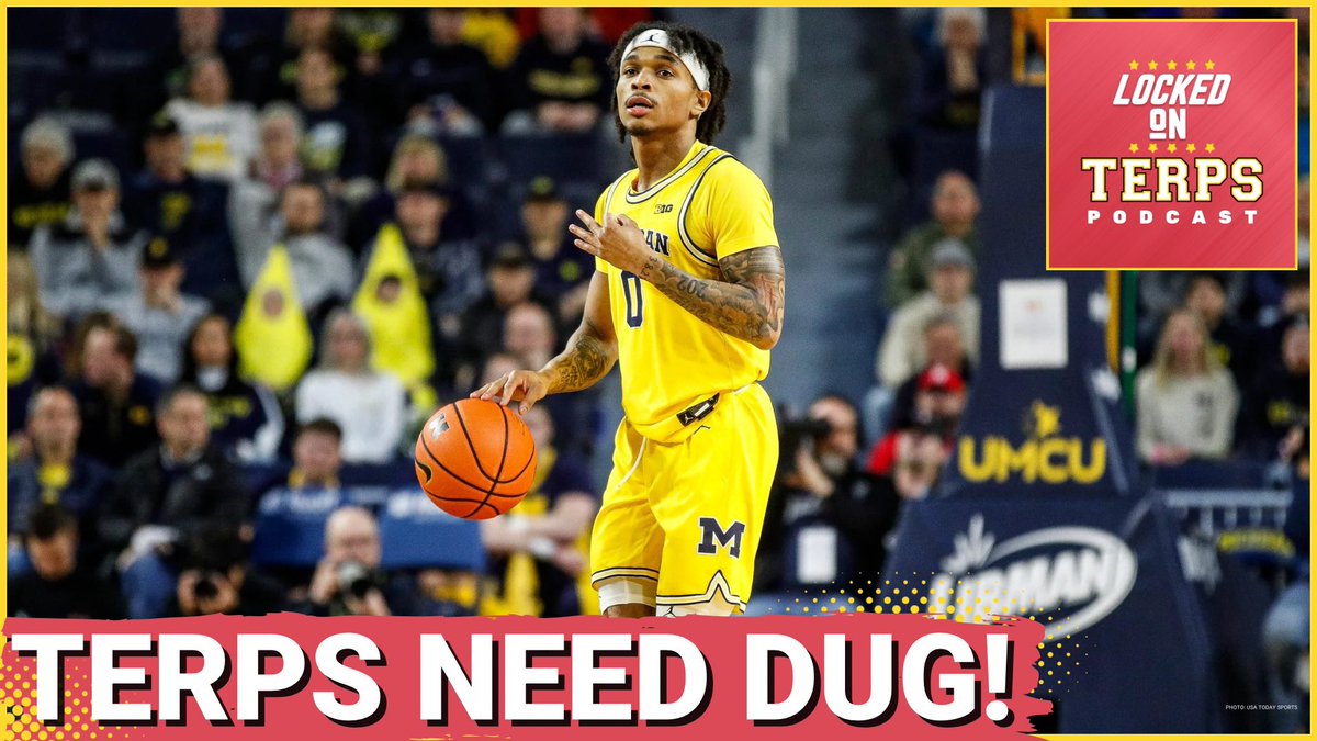 LockedOnTerps's tweet photo. Maryland basketball needs to add former Michigan point guard Dug McDanie... https://t.co/bbThcEoGEe via @YouTube https://t.co/FCajW33DpQ