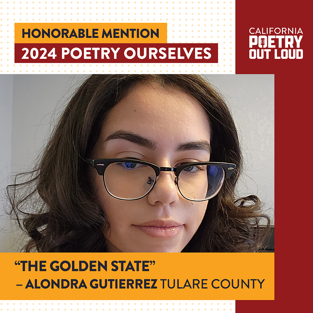 Since 2019, CA Poetry Out Loud county champions have been invited to submit original written works for a side competition, known as Poetry Ourselves. Join us in congratulating this year's winners, whose poems are now featured online at capoetryoutloud.org/ourselves!!! #ArtsCA #POL24