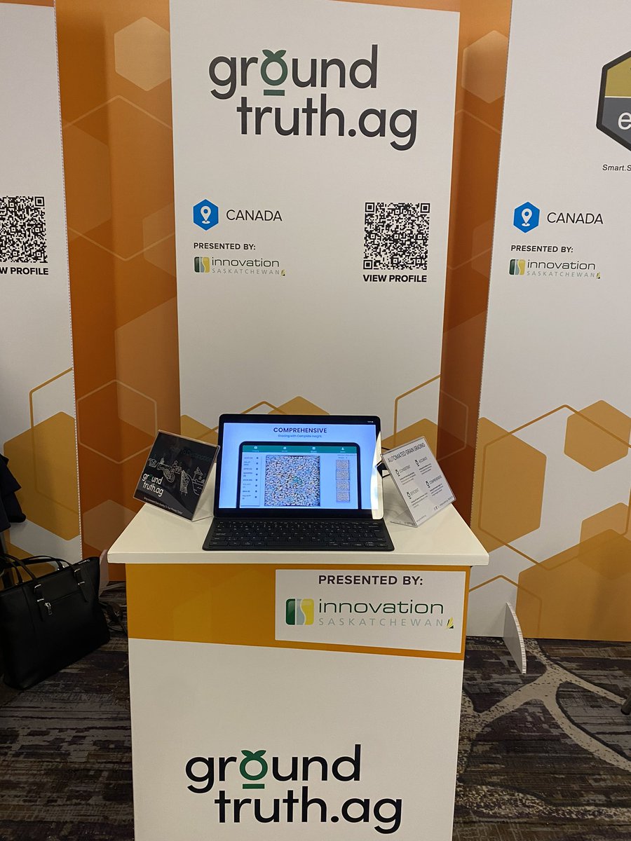 We’re at the World Agri-Tech Innovation Summit with @InnovationSask! Be sure to stop by and don’t miss the panel discussion on digital data usage in agriculture tomorrow at 10:20 a.m.