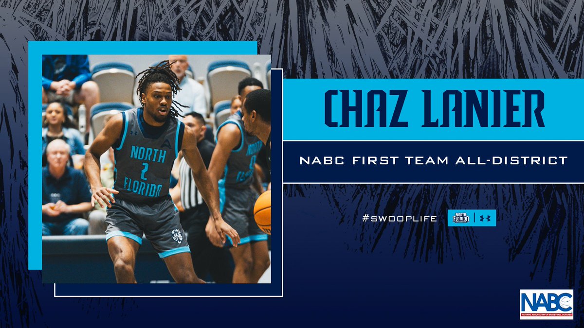 𝘼𝙉𝙊𝙏𝙃𝙀𝙍 𝘼𝘾𝘾𝙊𝙇𝘼𝘿𝙀❕ @Swaggychaz has been named to the @NABC1927 District 3 First Team on Tuesday afternoon! 🗞️ >> bit.ly/3IJg70F #BirdsOfTrey