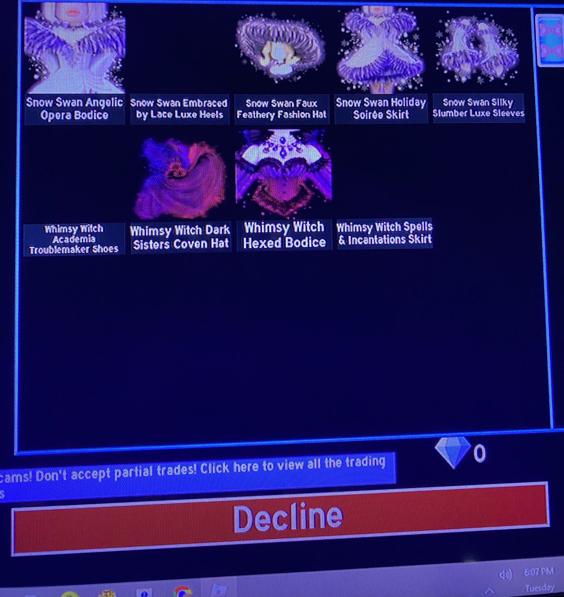 JunePixies's tweet photo. Traded a 15$ Roblox egiftcard for @strawberii_i ‘s rh sets!! They went first. #royalehightrade #royalehightraders #royalehightradings #rhtrade #rhtraders https://t.co/q4xkncE11v