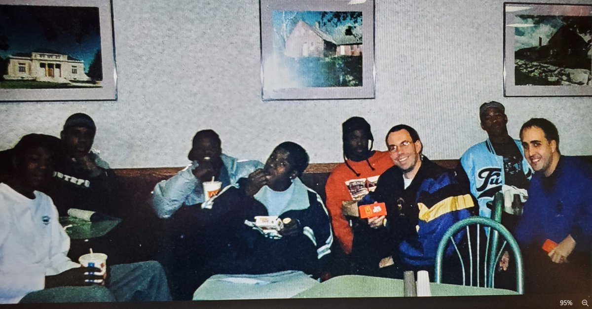 Circa 2000 Westhill High, Courtesy of Will Ramirez. McDonald's, a smile Some Hair and GREAT COMPANY! Wow, where have the Years Gone 😳
#ctbb