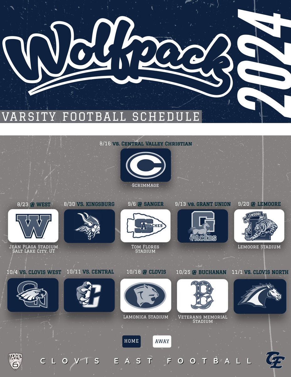 *Updated* 2024 Season Schedule