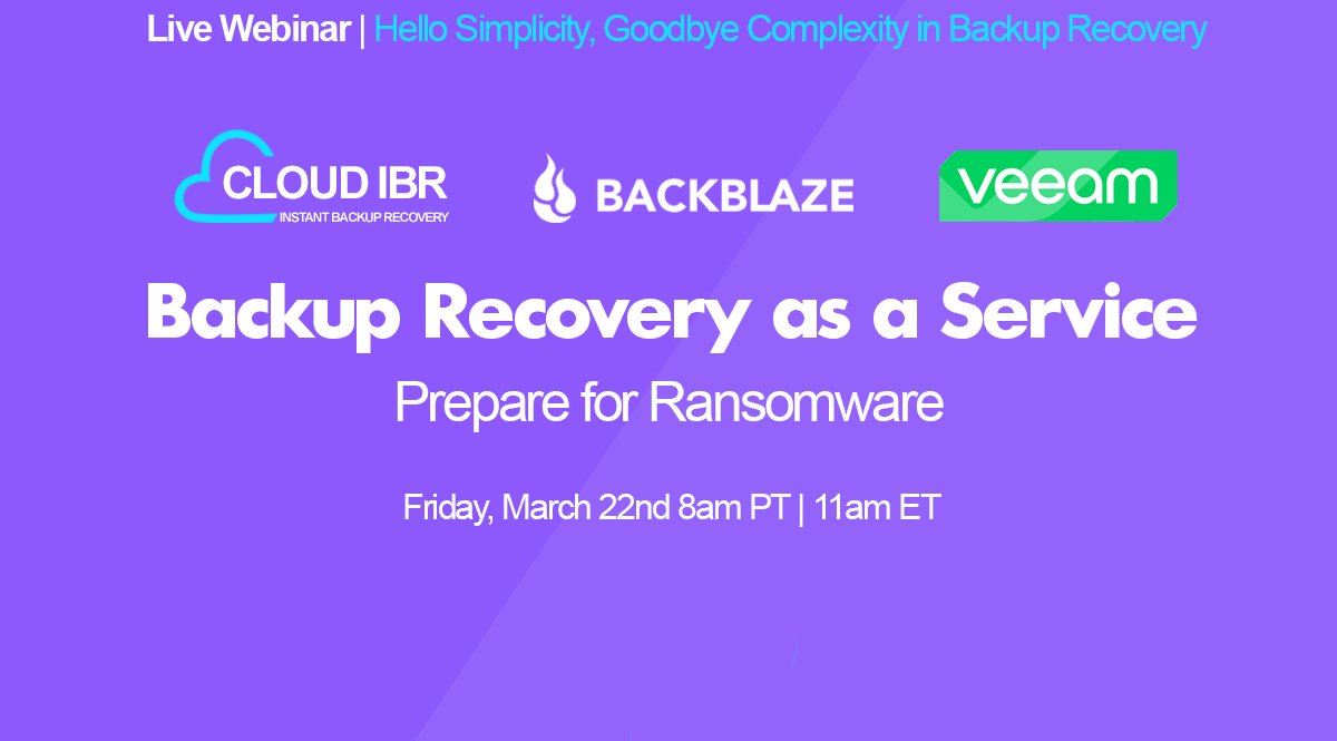 Cloud IBR tweet media