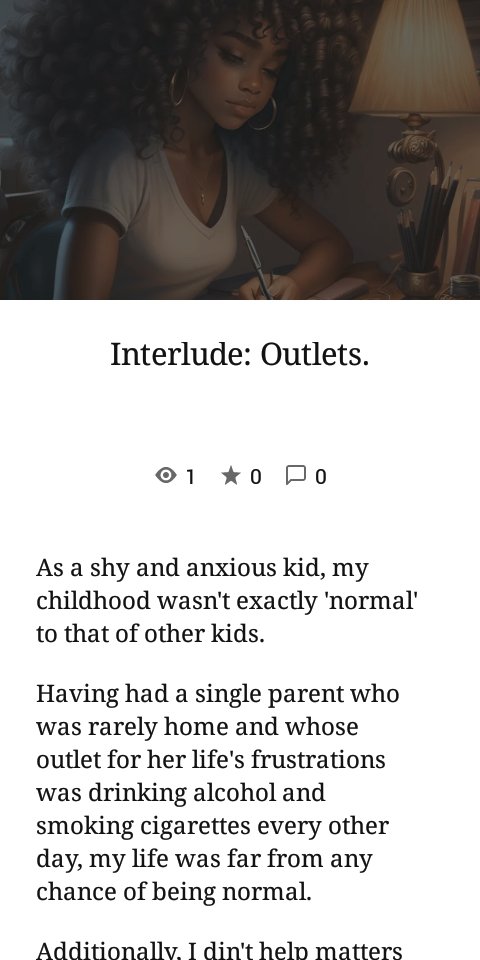 Guess what guys...chapter one of my book and an interlude premiered today!! Read the sections 👇and let me know what you think in the comment sections. wattpad.com/story/36510269… #BooksWorthReading #Wattpad #amwriting #Authors