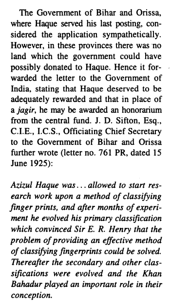 The Henry Classification System has had immense impact on the world, and was the standard fingerprin...