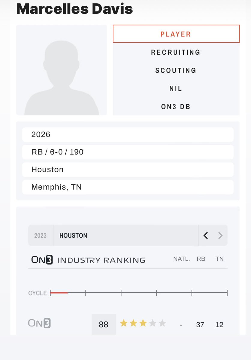 Moving up!! But the work doesn’t stop. ⭐️⭐️⭐️ @ChadSimmons_ @Coachd_91 @Chase_Hayden2 @Ran4UT @Teamshabazz9 @HHSMustangs @RC_Thompson_ @CSmithScout @TNSelect7V7