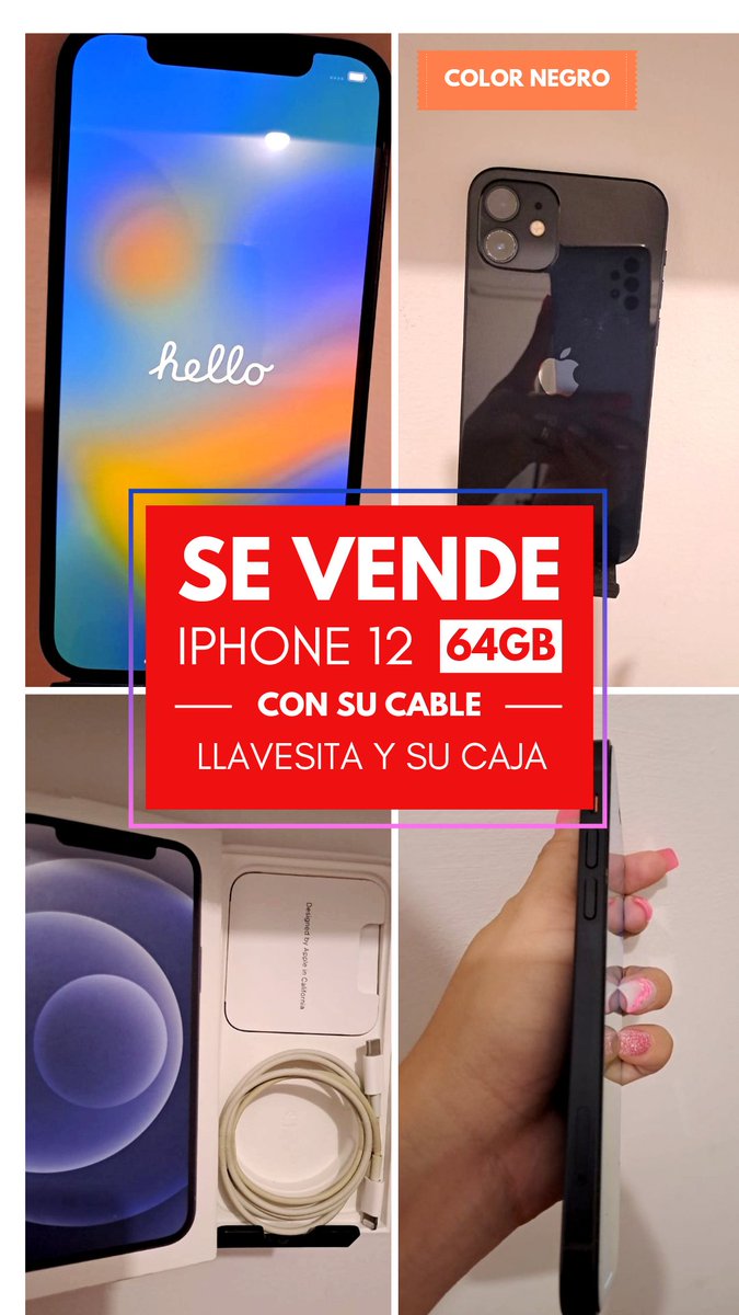 18LuisayAlvarez's tweet photo. A la venta iPhone 12📥📥 https://t.co/w2OuW26YMF
