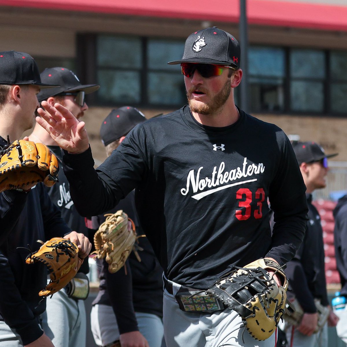 ⚾️ Brighton sunny on the first day of spring. 😎 @GoNUbaseball wins at Boston College for the Huskies’ fifth P5 win of 2024! #CAABaseball