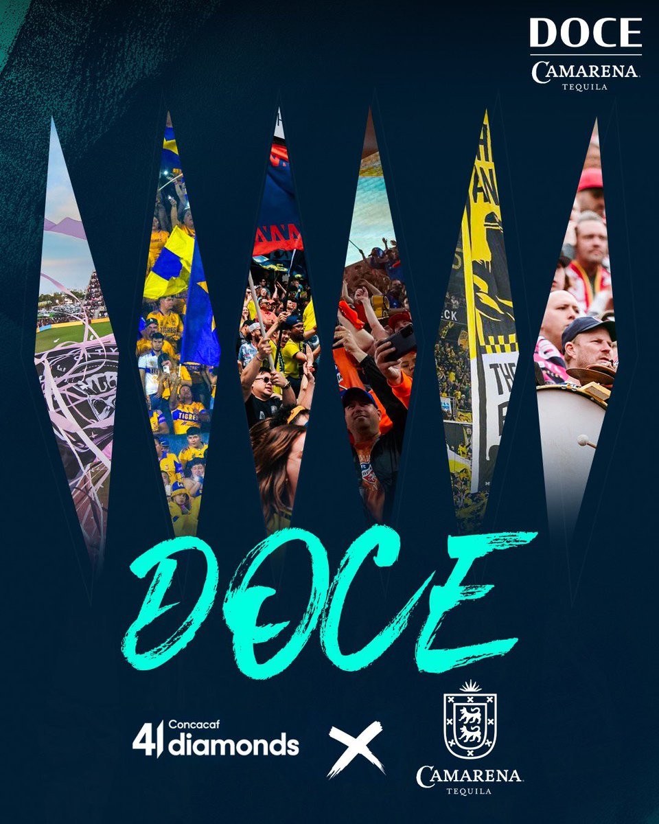 Introducing DOCE x @CamarenaTequila ! Follow six dedicated supporter groups during the Champions Cup, celebrating their passion and diversity. Check out the teams in the thread below 👇