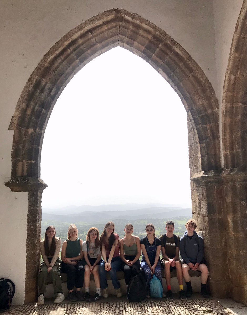 MflPilton's tweet photo. The view from Aracena Castle! #norainhere #goamigos https://t.co/FBq4YG5Jzb