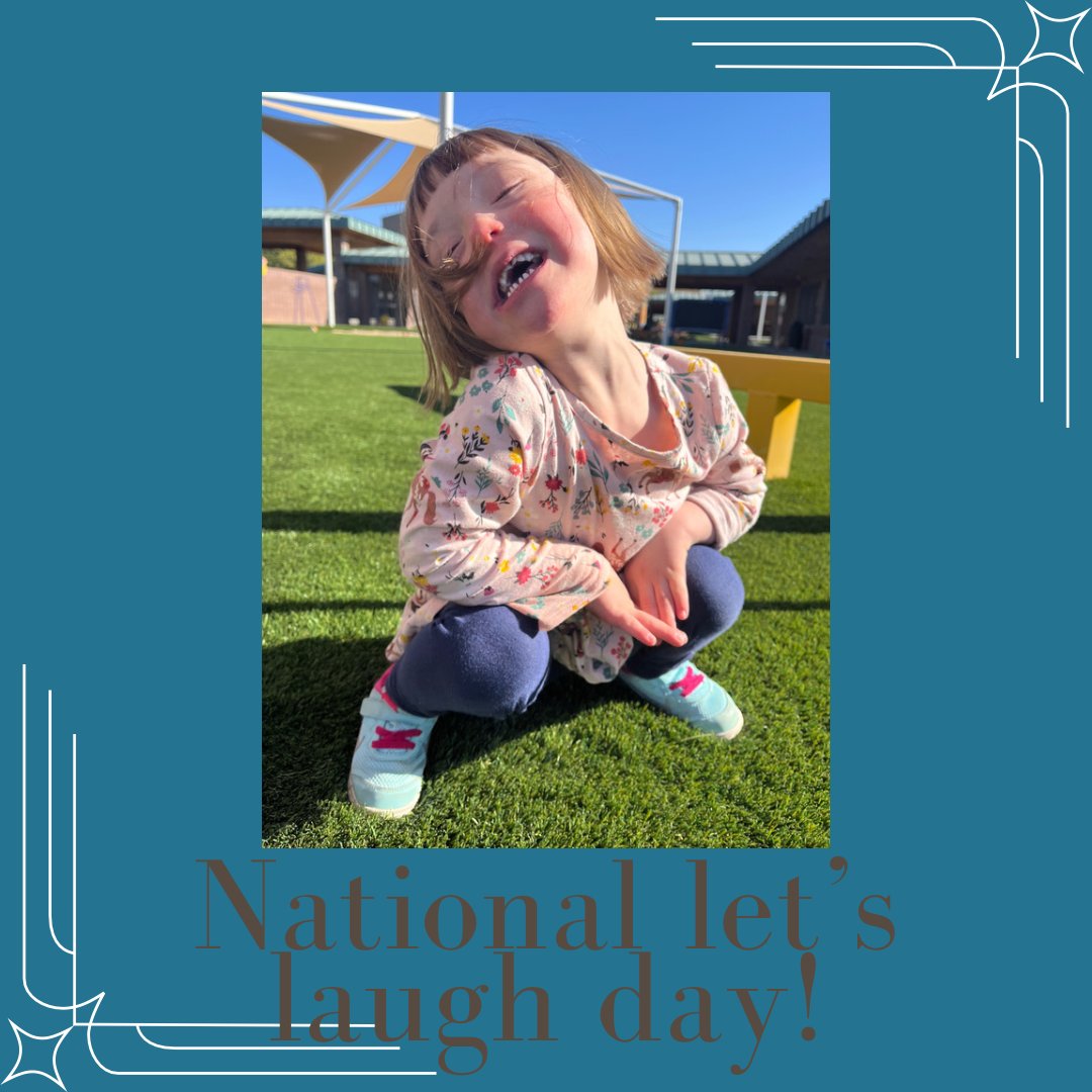 Life's too short not to laugh! Celebrating National Let's Laugh Day with UCP! Laughter is our favorite medicine, so see if you can make someone laugh today and put a big smile on their face. 😄 #LetsLaughDay #SpreadHappiness #UCPofCentralaz