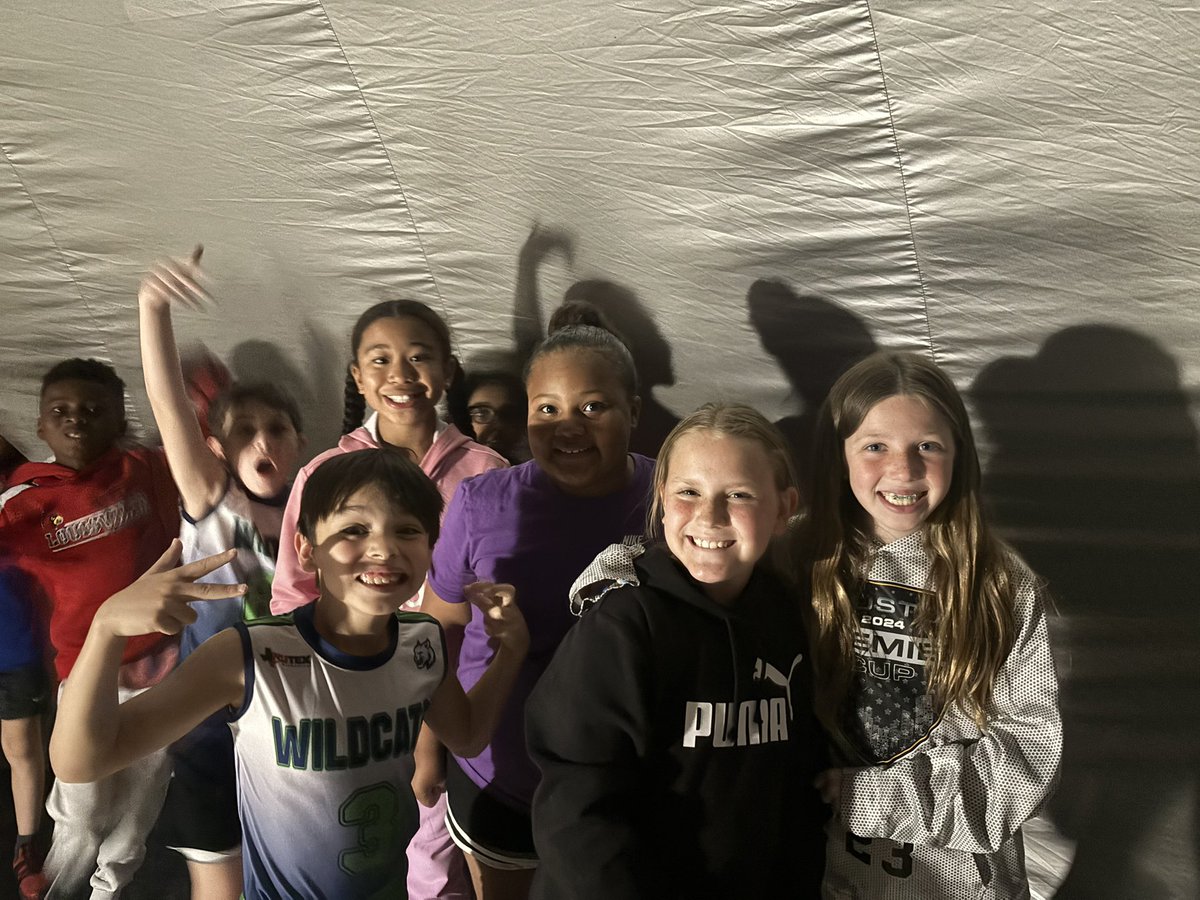 Our students had the amazing opportunity to experience a journey through the universe in a planetarium 🪐 Sky Dome was out of this world! Thank you PTO.