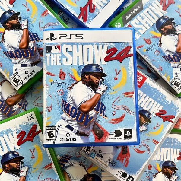 MLBNetwork's tweet image. Vlad Jr. will join us on #MLBTonight to discuss being this year’s @MLBTheShow cover athlete!

Repost now for a chance at a free copy and hear from the @BlueJays star tonight at 7pm ET 📺

Rules: atmlb.com/1RXSa4v | NoPurNec, 18+, Ends 3/21