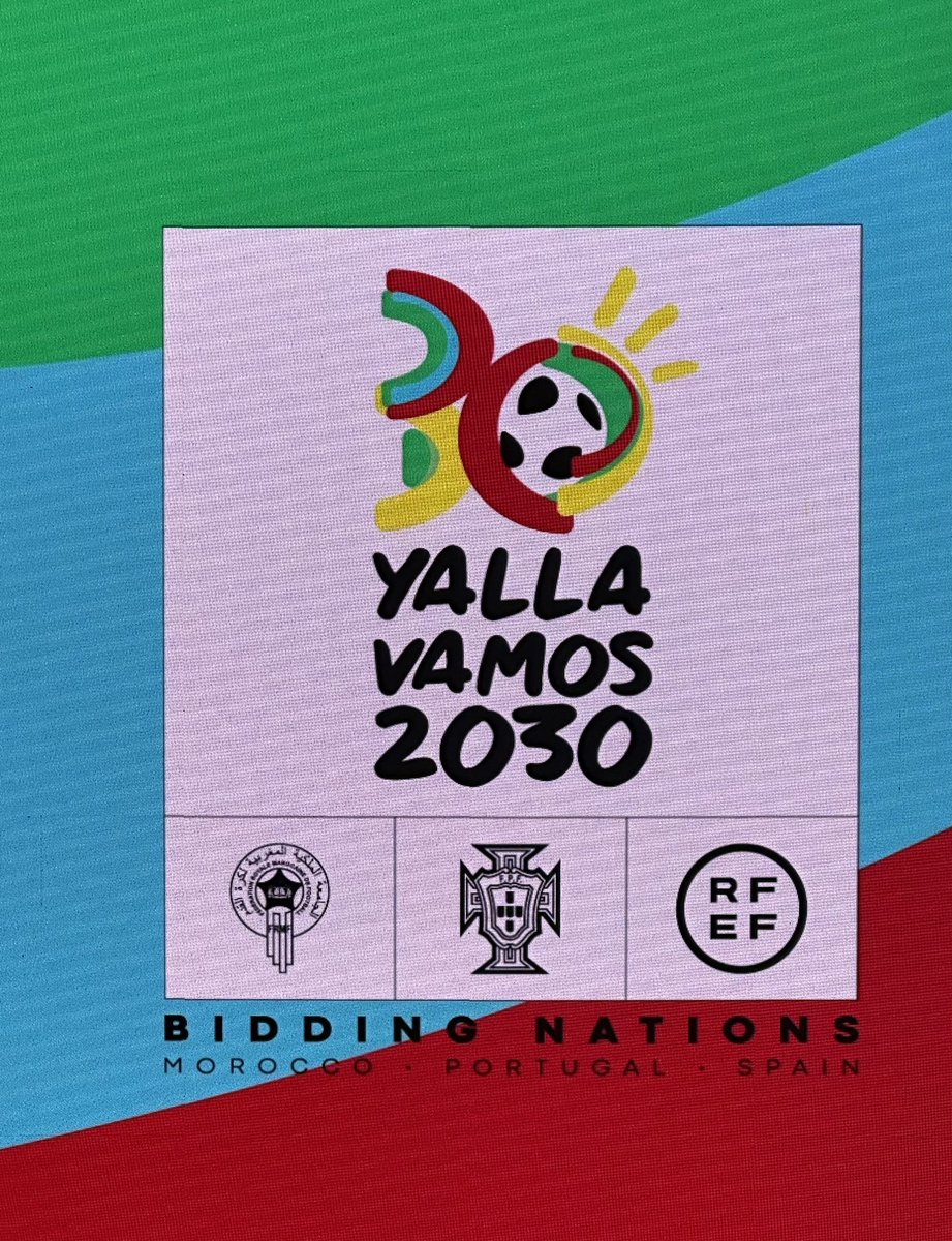 Une joie d’avoir assisté aujourd’hui à la présentation du logo de la candidature du 🇲🇦  🇵🇹 🇪🇸  à l’organisation de la #coupedumonde 2030. Un évènement planétaire sans précédent dans l'histoire du football, une candidature de la jonction entre l'#Afrique  et l'#Europe