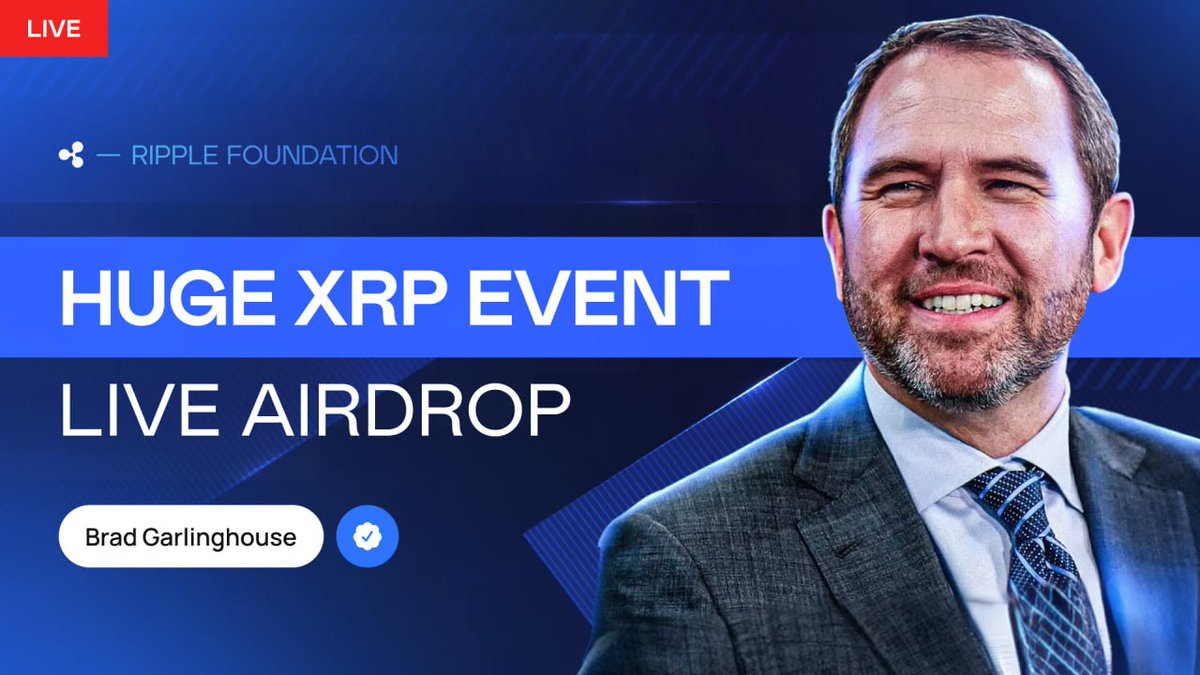 🎉 Exciting news: #Ripple Air Drop is live!

📌More info: x.com/Ripple_investX…
