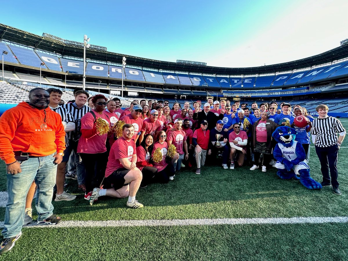 Thank you to everyone who cheered on the House and Senate at tonight's annual Kickball Game at @GeorgiaStateU's Center Parc Credit Union Stadium. Score was 6 to 8... and the Senate won! 🏆