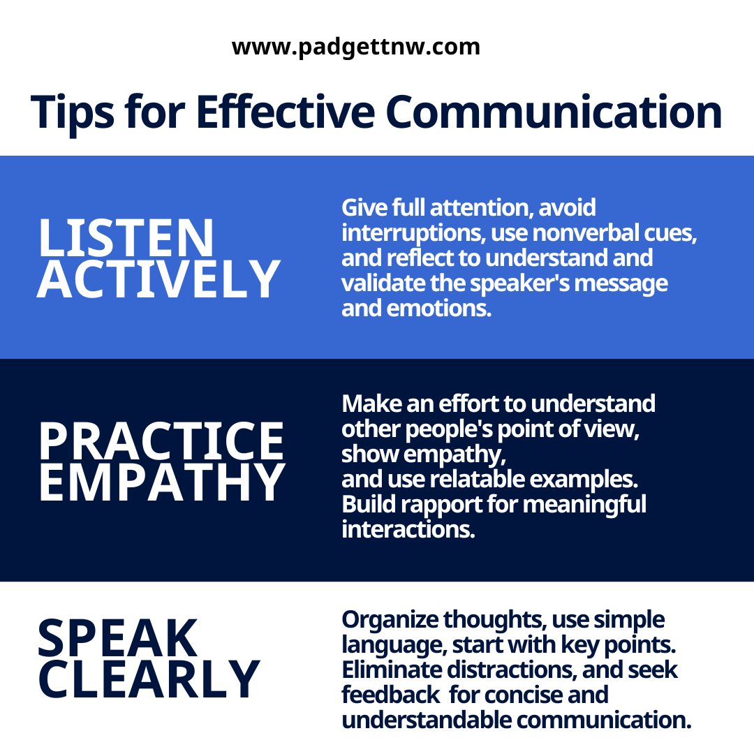 Padgettnw1's tweet photo. #improvingcustomerservice #businesstips #effectivecommunication https://t.co/dxymcBkuD7