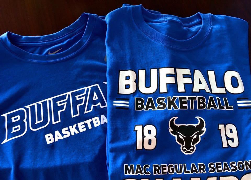 A Facebook “memory” from five (!!😲!!) years ago. 💙🤍 ➡️ Buffalo defeated Bowling Green, 87-73, in the MAC Tournament for their 4th conference title in 5 years. 🏀🦬