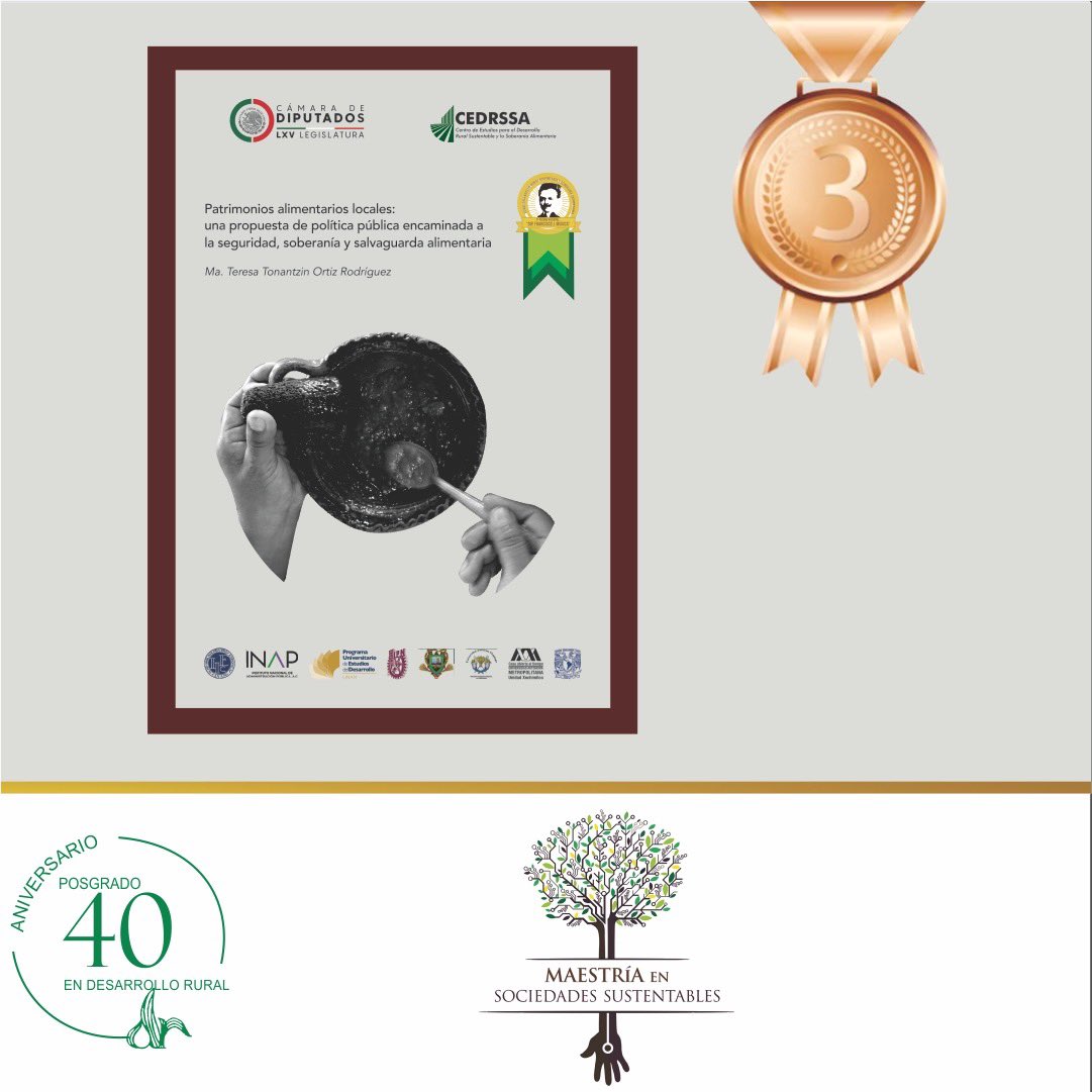 Tenemos una cita este 4 de abril para presentar los tres libros ganadores de la 7ma edición del Premio Nacional “Diputado Francisco J. Múgica” 2023 sobre Desarrollo Rural y Soberanía Alimentaria.