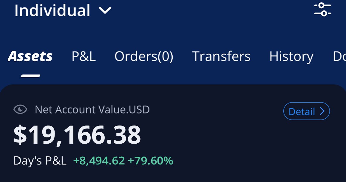 brakus_summer's tweet photo. $8k day 🙏

Patience is required to grow a small account. Brando reminded us about being cautious during FOMC week. That alone kept me from doing any harm to myself. My first trade was NVDA over 867 today which paid well! Thank you for helping me achieve success @EliteOptions ❤️ https://t.co/qeQyGxq04g