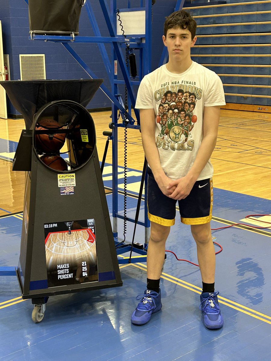 Chad continues to shoot it very well!