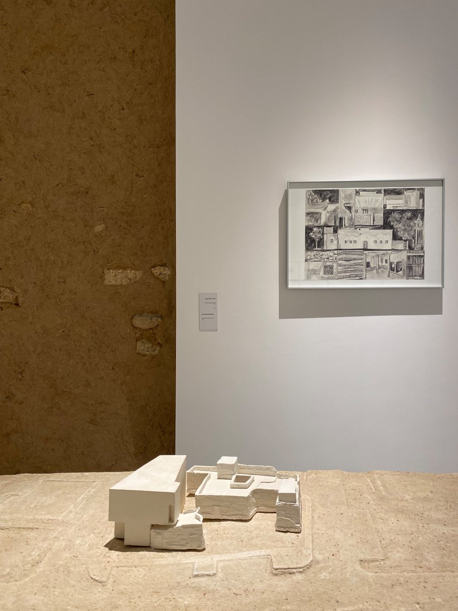GreenboxMuseum's tweet photo. A visit today to Shamalat, a mudhouse restored and expanded by @mahamalluh . An artist’s foundling turned by her and architecture firm Syn into somewhat of a masterpiece. https://t.co/a8Xk9Ttu3b