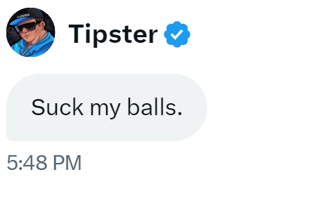 Boogie2988's tweet photo. Tipster.

You called me a coward.  I'm invinting you to come debate me one on one and tell me why you think video games aren't supposed to be fun.

Come on the show and don't be the coward you think I am. https://t.co/RNKsO0u7cM