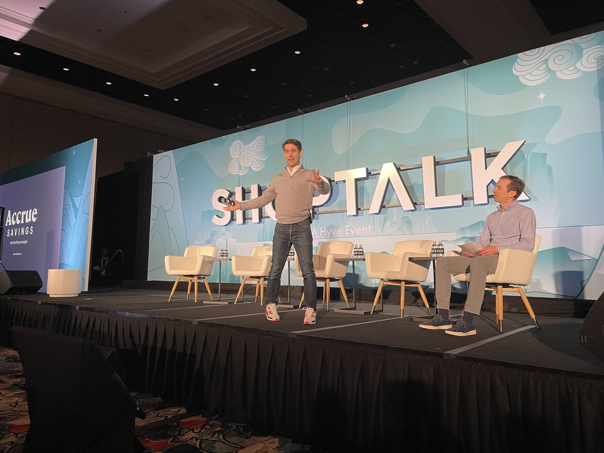 The greatest part of being <a href="/shoptalk/">Shoptalk</a> is seeing the faces of decision makers light up when portfolio cos unlock insane value for them. 

No one better to hit the floor with than <a href="/Hershfield/">Michael Hershfield</a>, <a href="/IzzyRosenzweig/">Izzy Rosenzweig</a>, <a href="/MoskowitzAvi/">Avi Moskowitz</a>, and crew.