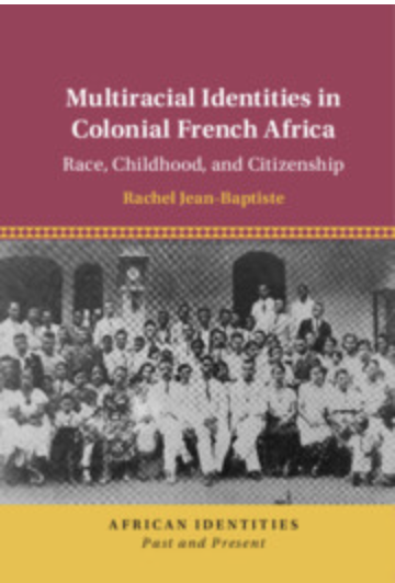 thesfhs's tweet photo. The David H. Pinkney Prize goes to Rachel Jean-Baptiste @StanfordHistory for Multiracial Identities in Colonial French Africa: Race, Childhood, Citizenship. Cambridge, UK: Cambridge University Press, 2023. CONGRATULATIONS!
https://t.co/74JuHf2cjJ https://t.co/H8XZhGYfLy