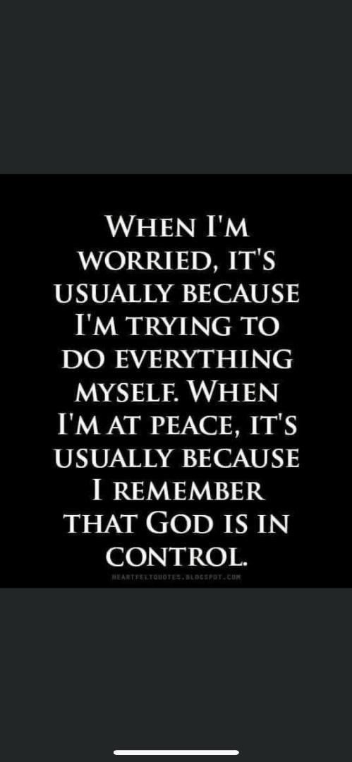 Always Remember who’s really in control #God @GODLivesInUs @HopeInspire @Kiantes @LadyBeverly01 @FaithFocused_ @blknprecious1 @NancyWinningham @oreillybetty @Surviving2day @NeasyIzMe