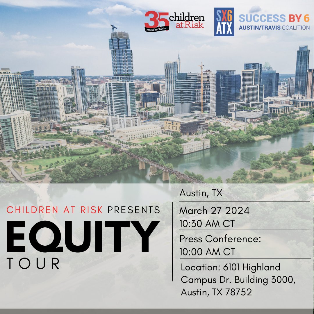 Join us for the 2024 Equity Tour - Austin Visit! 📅 March 27th, 2024 🕙 10:00 AM - 12:00 PM CT 📍 6101 Highland Campus Dr. Building 3000, Austin, TX 78752 REGISTER TODAY: weblink.donorperfect.com/2024EquityTour… #EquityTour2024 #AustinEvent #ForChildren