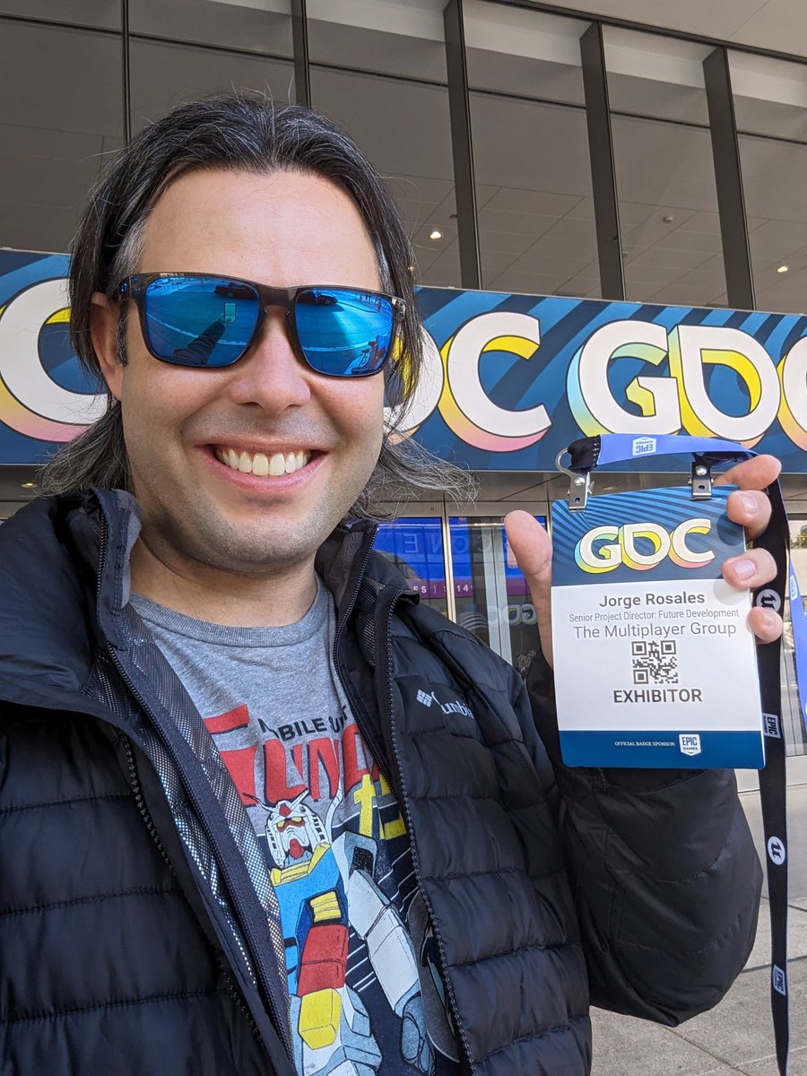 jorgearmandorg's tweet image. I&apos;m ready to roll at @Official_GDC with @multiplayerdev !!! 🎮💼🕹️ #WeAreMultiplayer #GDC2024