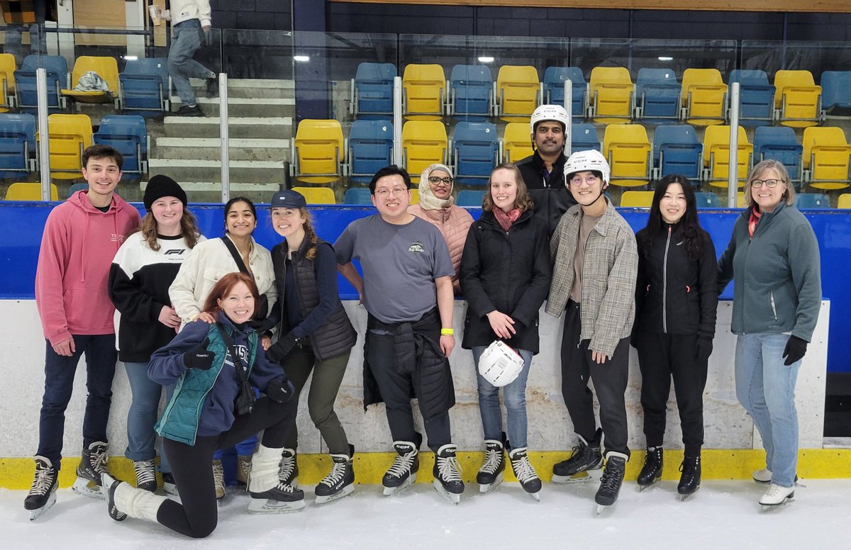 Great time at the skating rink, just as spring really takes off!! Fun way to get together and introduce newcomers to skating! I think I was smiling the whole time!! #FunAwayFromLab