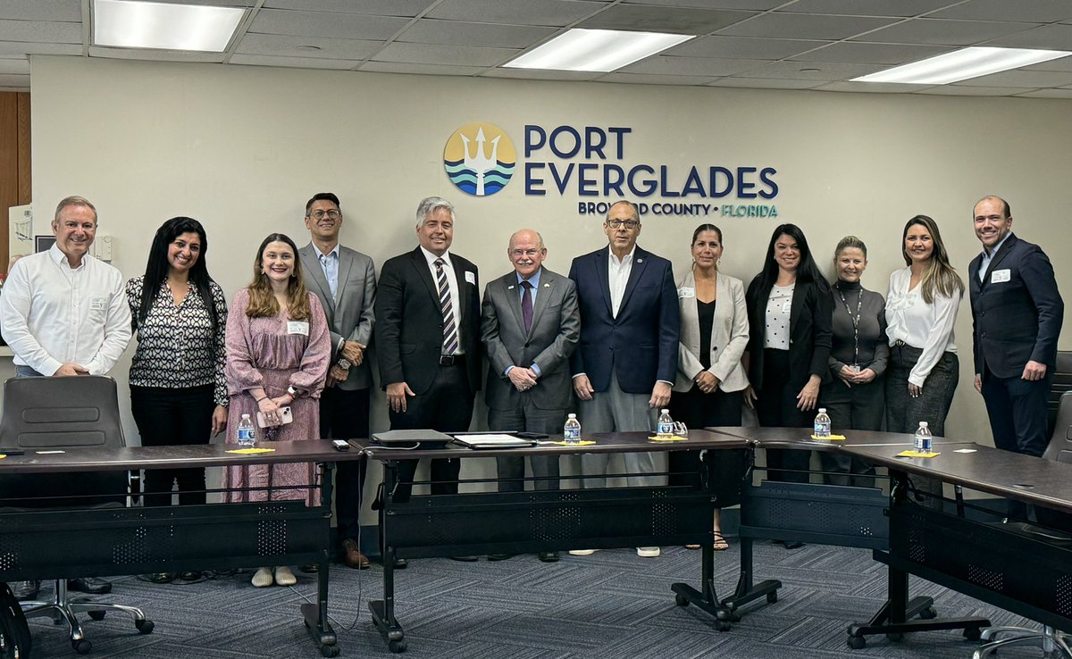 Happy to host INTRADE today, featuring our second largest trade partner — Brazil. #porteverglades #InternationalTrade