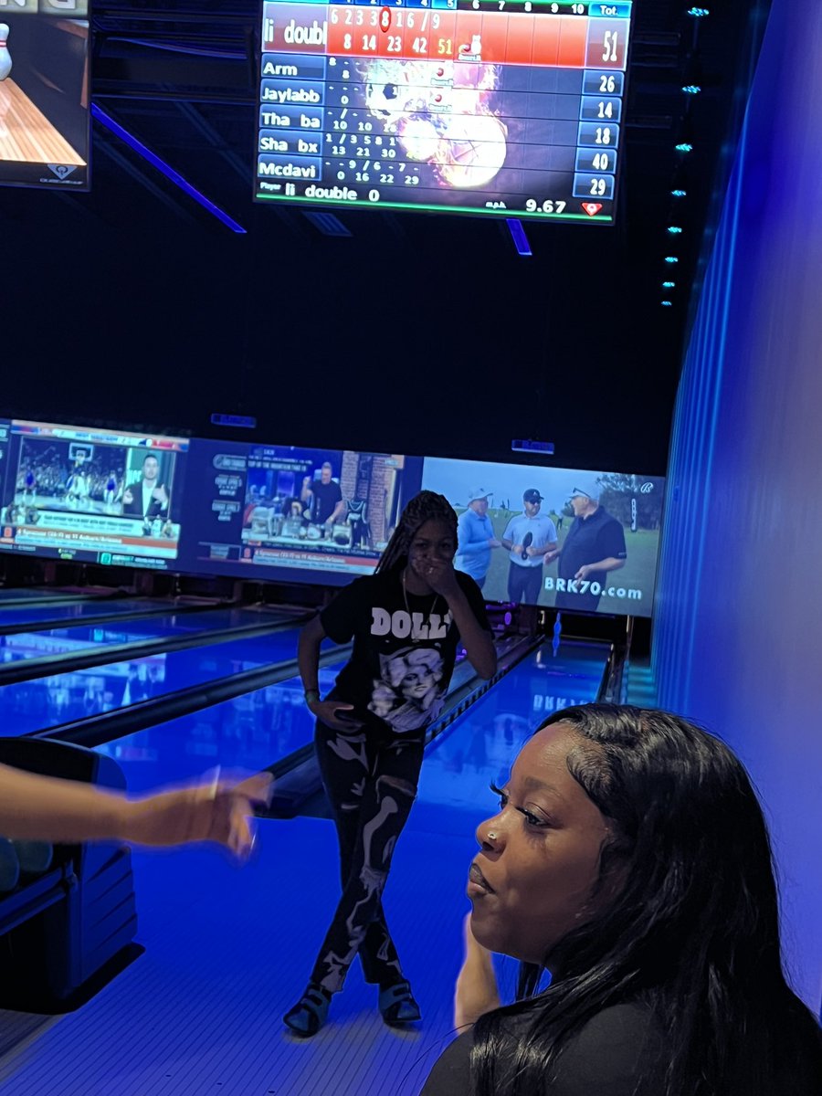 Seniors were able to take a trip to Main Event in Grand Prairie today!! Fun, dancing and bowling..  not to mention the high ropes!! Keep grinding seniors 💜
