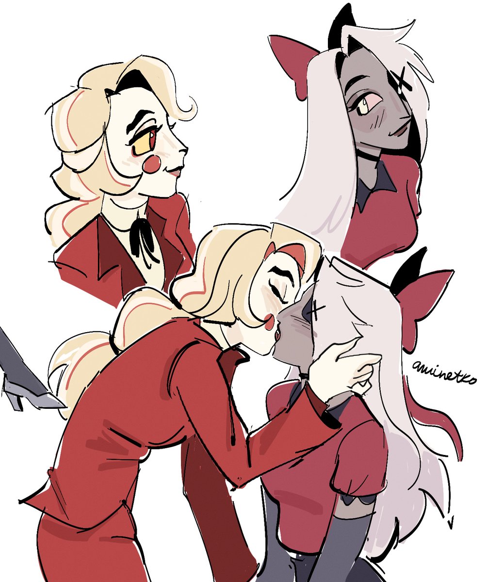 aminetko's tweet photo. I miss them😩
#hazbinhotel #chaggie https://t.co/Jv5psXkHPt